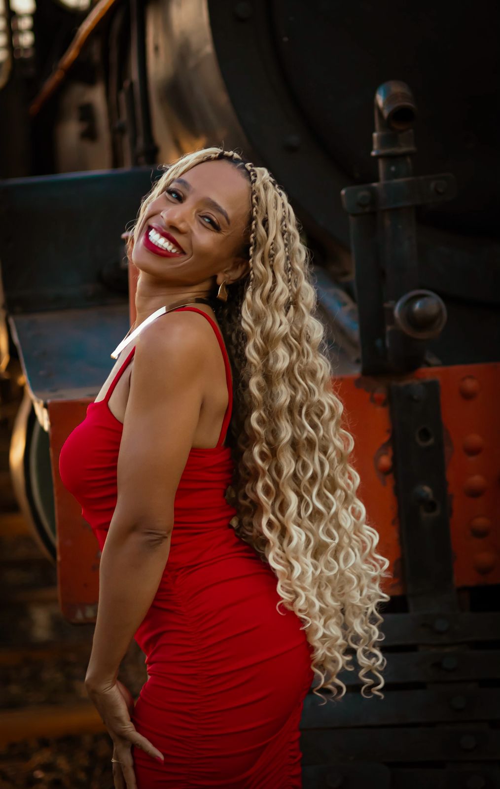 Katia Santos, finalista do Miss Golden Brasil representando São Paulo